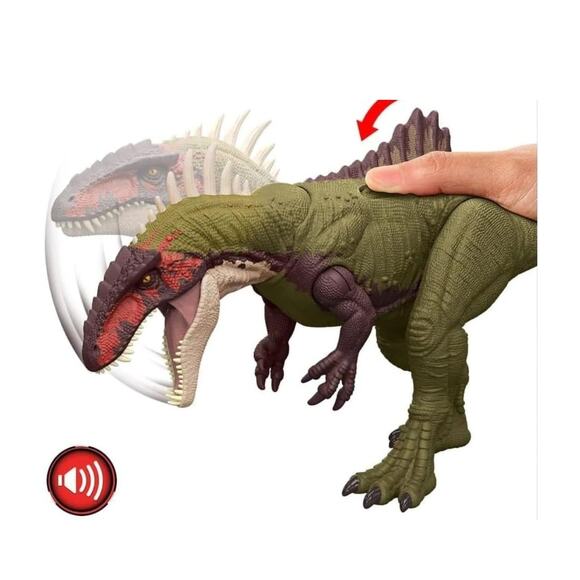 Jurassic Chaos Theory Battle Roarin' Becklespinax Epic Evolution Dinosaur Figure - Picture 11 of 13